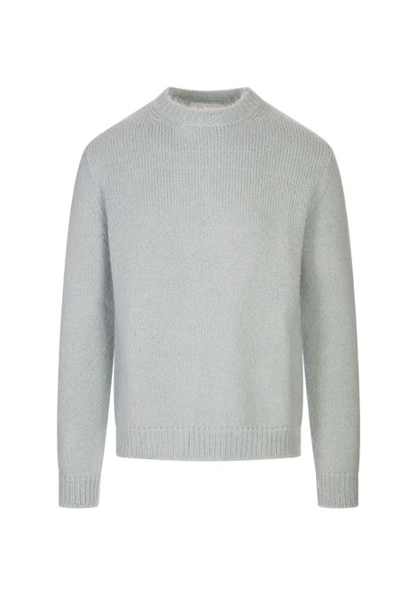 Maglione Girocollo In Misto Lana Grigia JIL SANDER | J47GP0021-J14523458